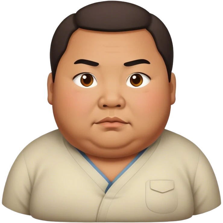 Fat Chinese man emoji