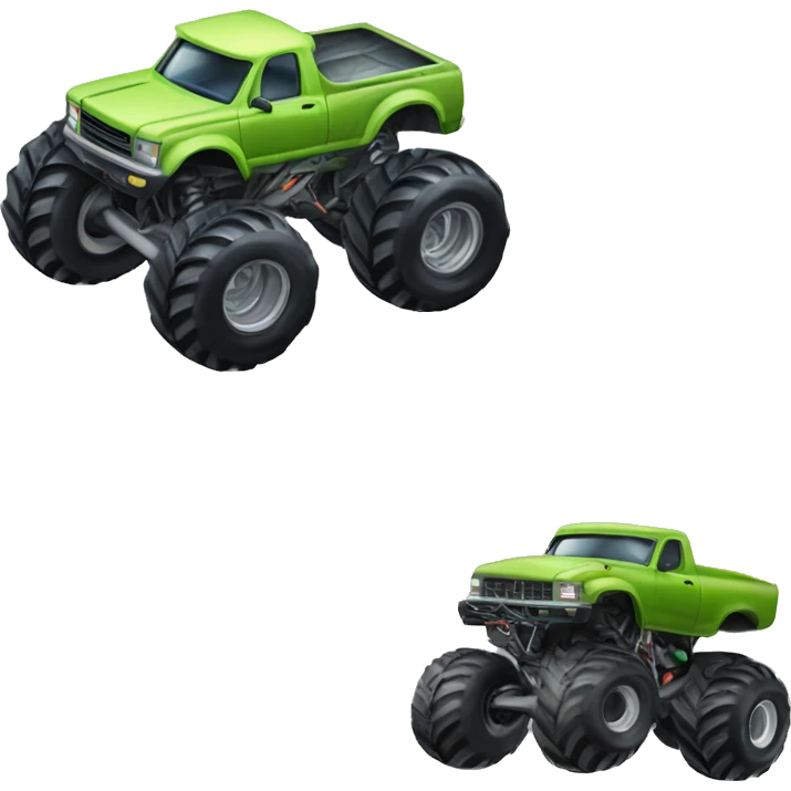 Monster truck  emoji
