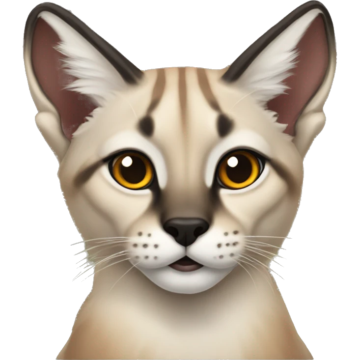 Siamese lynx emoji