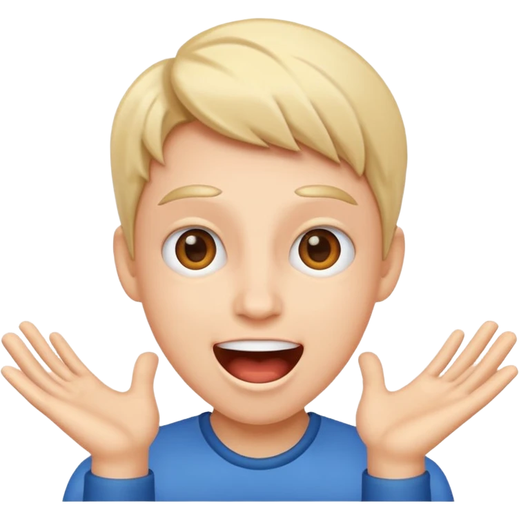 Excited face emoji