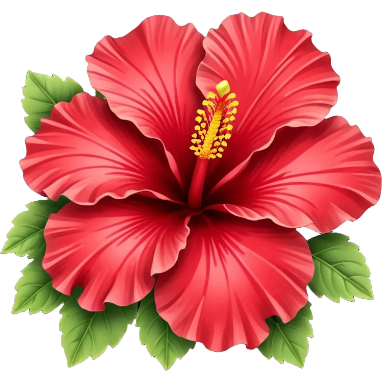 Hibiscus  emoji