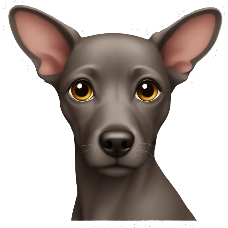 A xoloitzcuintle  emoji