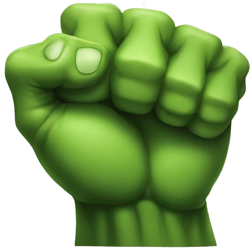 hulk fist emoji