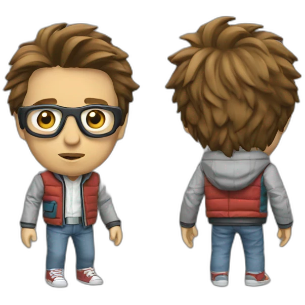 Marty McFly emoji