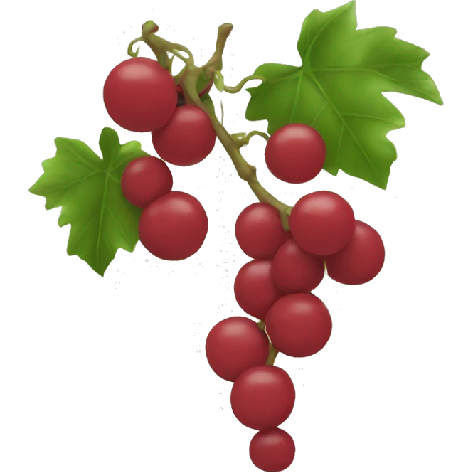 Vine red emoji