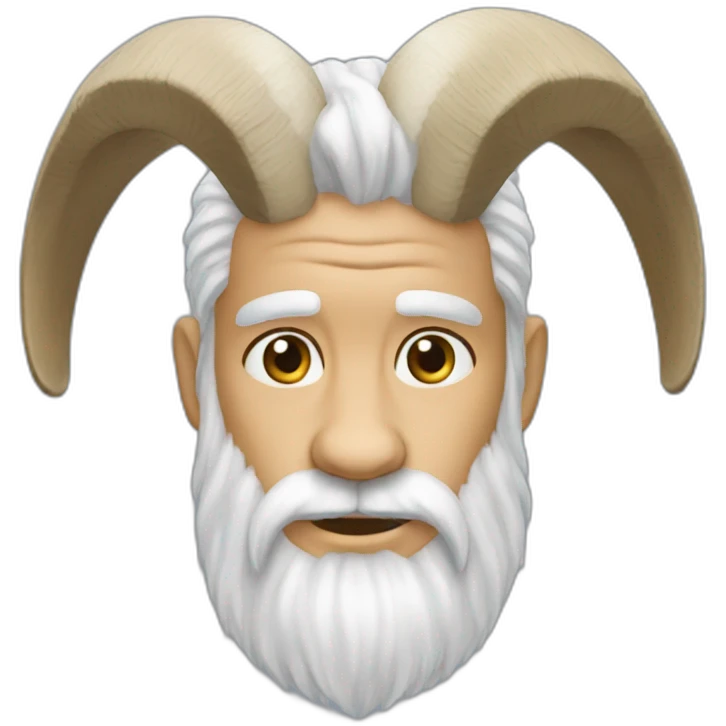 Goat beard emoji