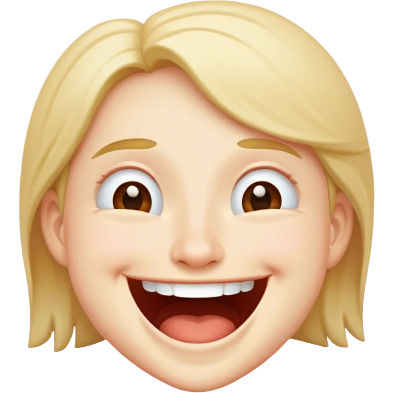 Giggling emoji