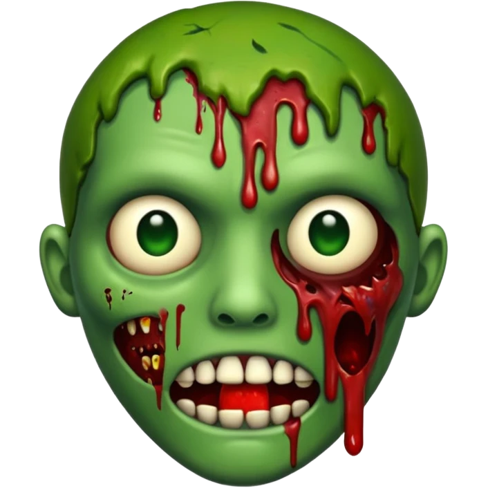 Oi eu quero um emoji de zumbi emoji
