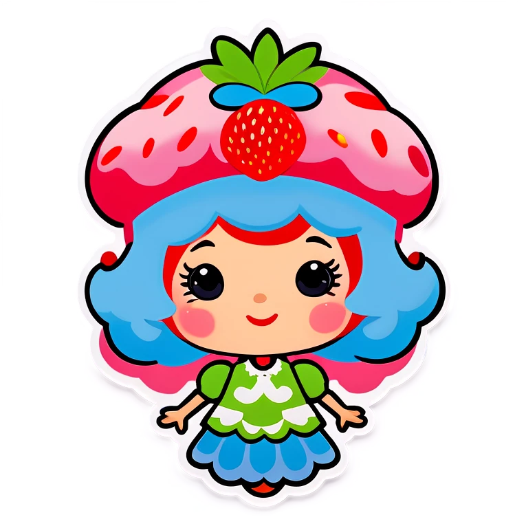 Strawberry shortcake  emoji