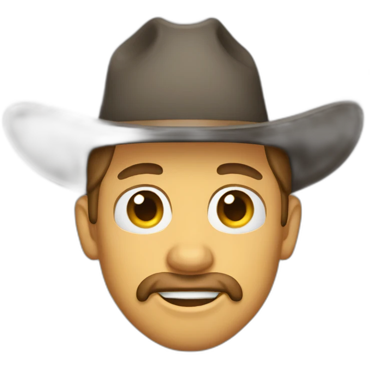 cowbow without arms emoji