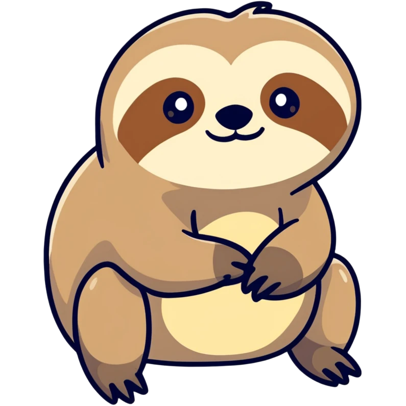 Sloth from the goonies emoji