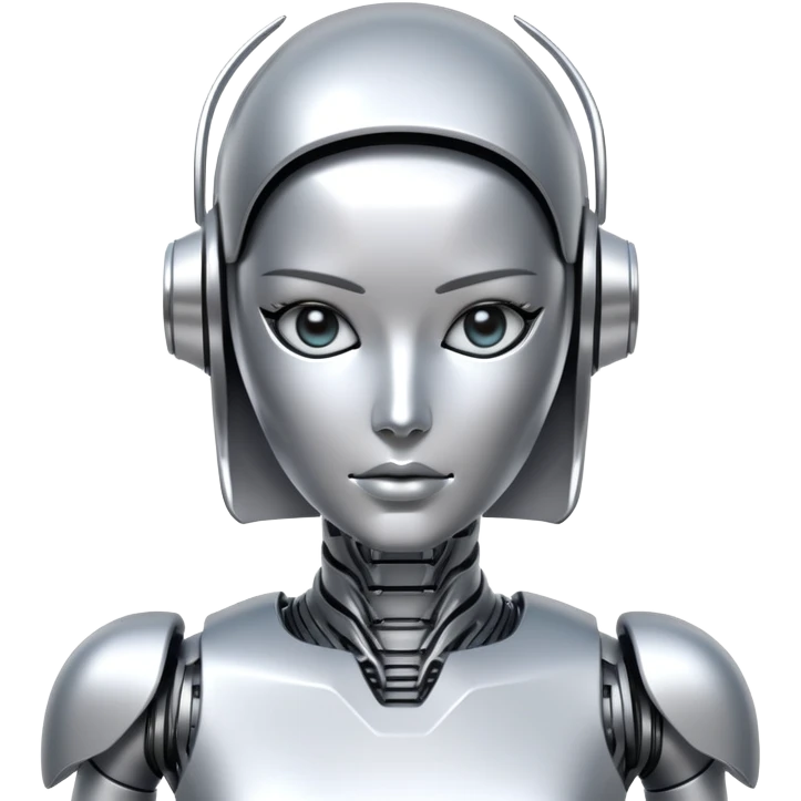robot with boobs emoji