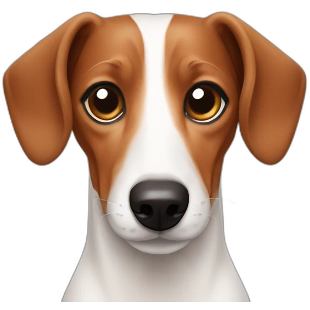 brown Dachshund jack russell emoji