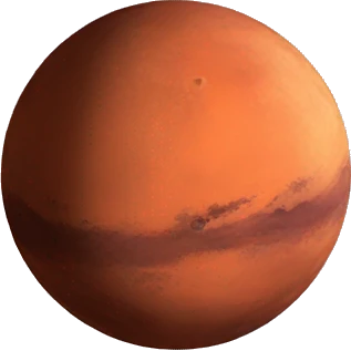 Mars planet emoji