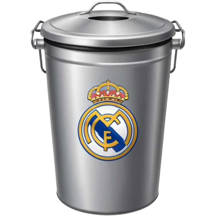 Real Madrid poubelle emoji