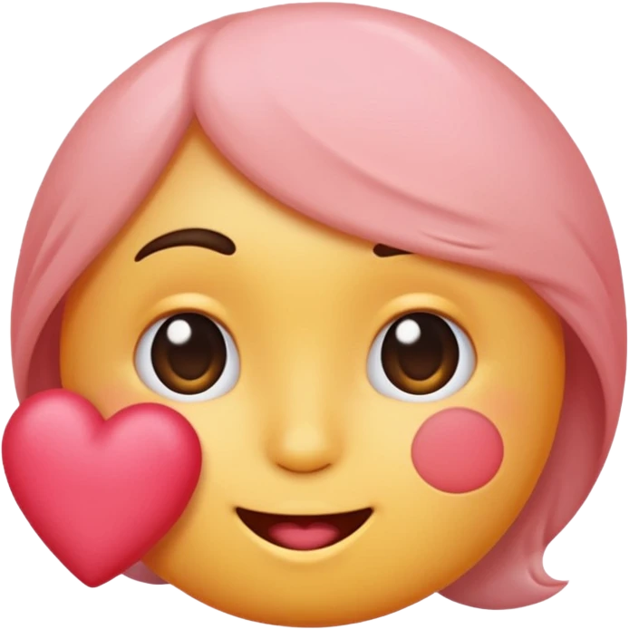 A simple blushing emoji with a bashful expression  emoji