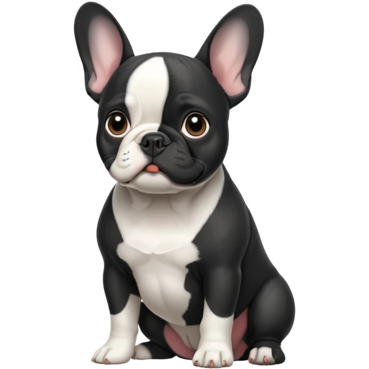 French bulldog emoji