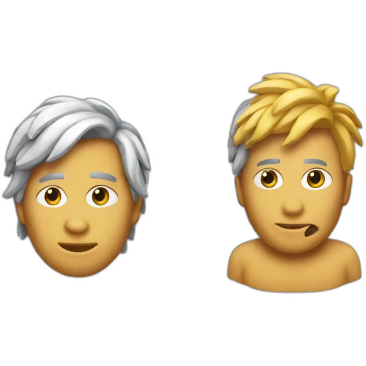 Pollo con un secador de pelo emoji