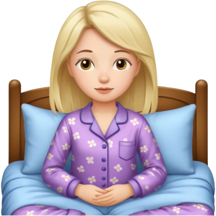 Pajama girl emoji