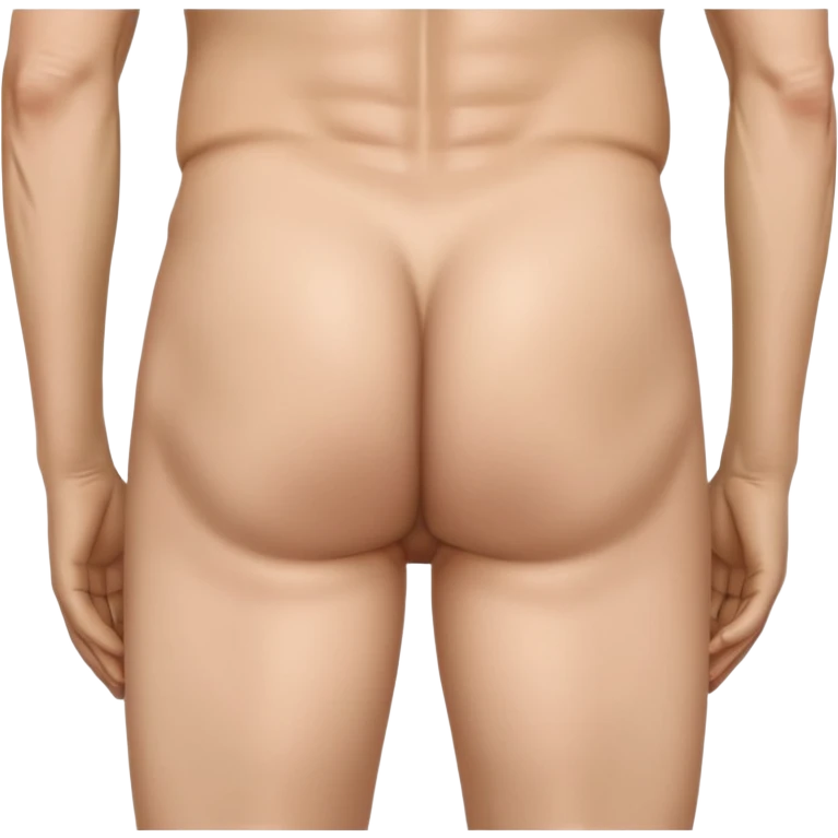 Emoji of Putin showing his butt emoji