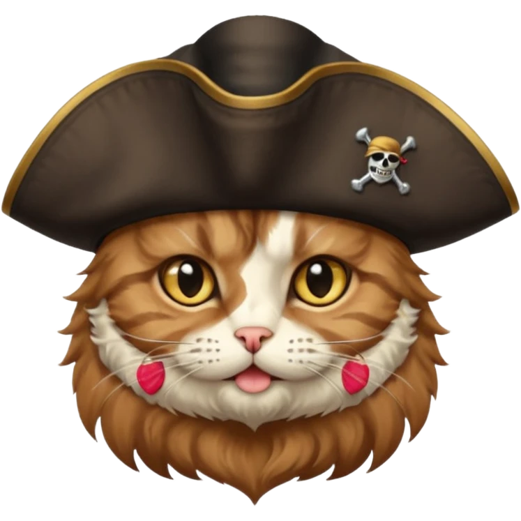 pirate cat emoji