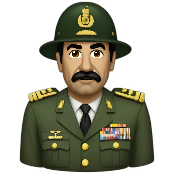 Saddam Hussein emoji