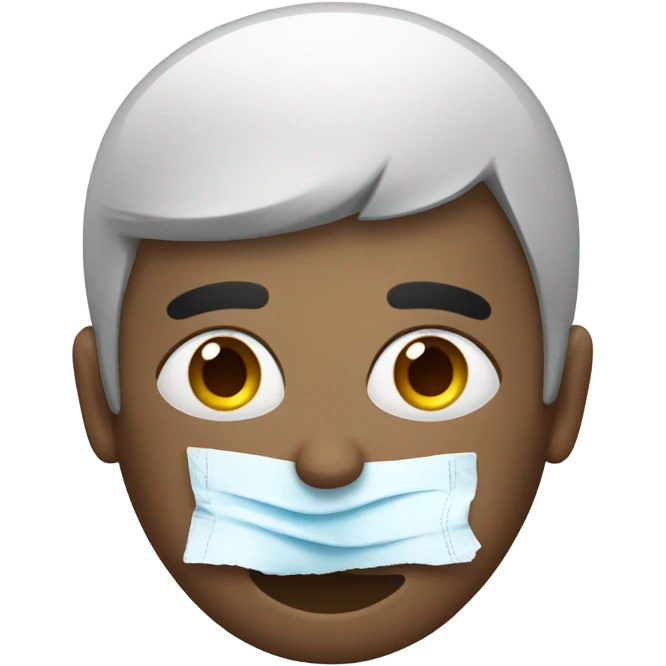 Sick with a cold emoji