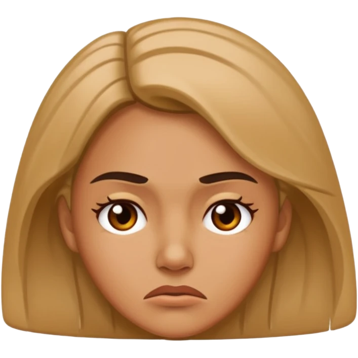 mujer diciendo no  emoji