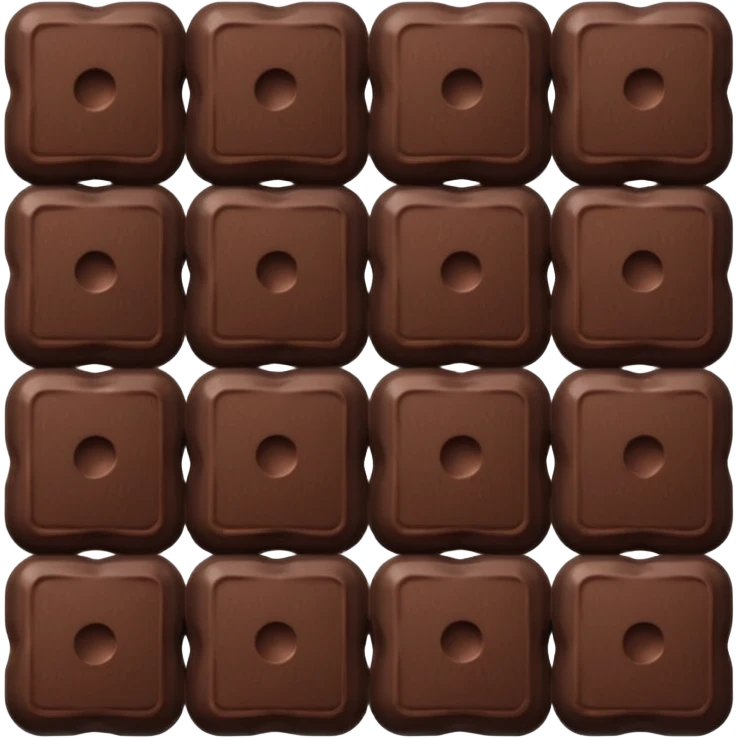 un réseau avec du chocolat  emoji