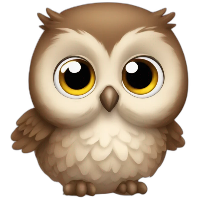 Baby owl emoji