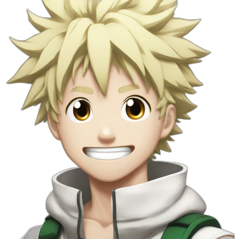Bakugo my hero academia manga emoji