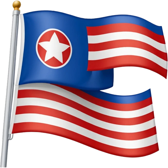 FR yugoslavia flag blue white red emoji