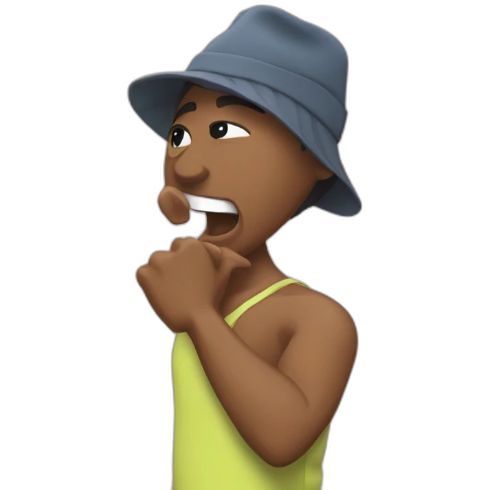 DAB avec les bras emoji