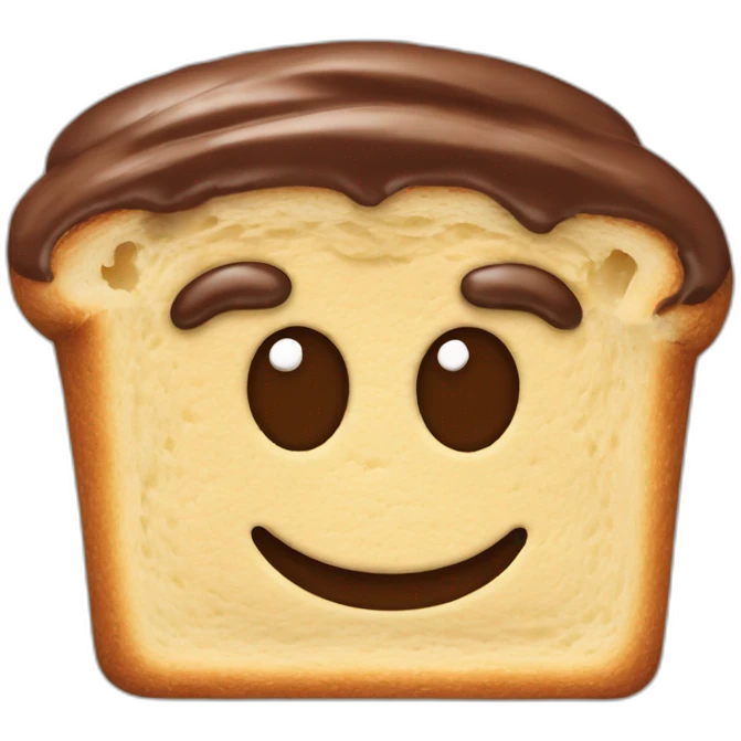 Nutellabrot ohne Butter emoji