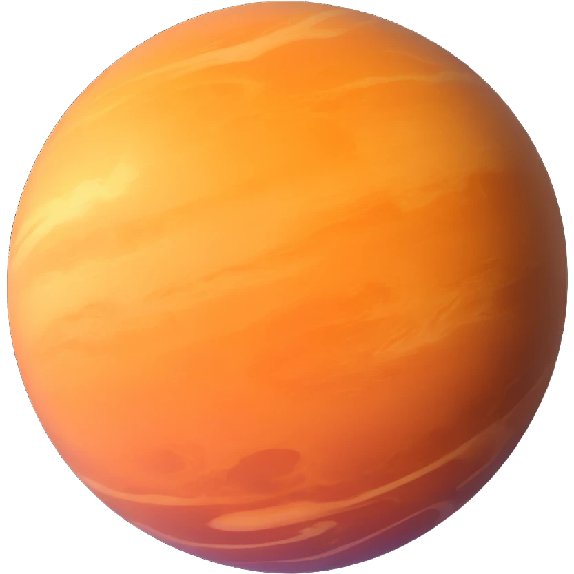 detailed planet Venus emoji