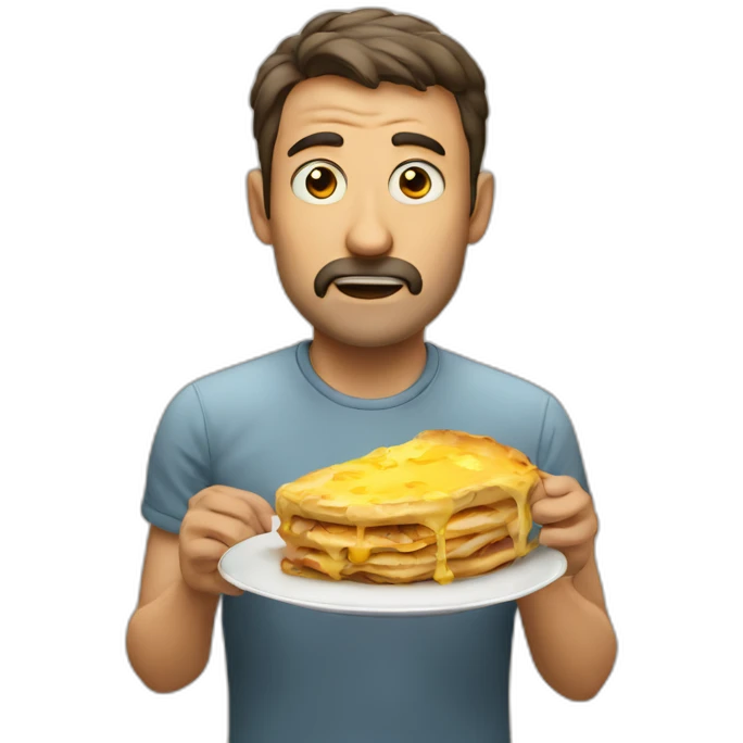 hungry man emoji