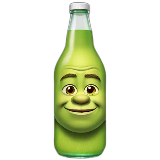 shrek soda bottle emoji