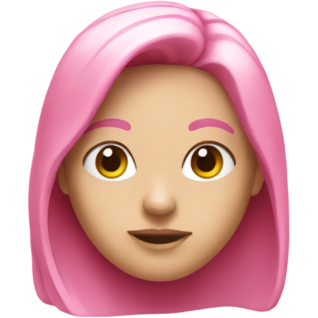 Pink emoji
