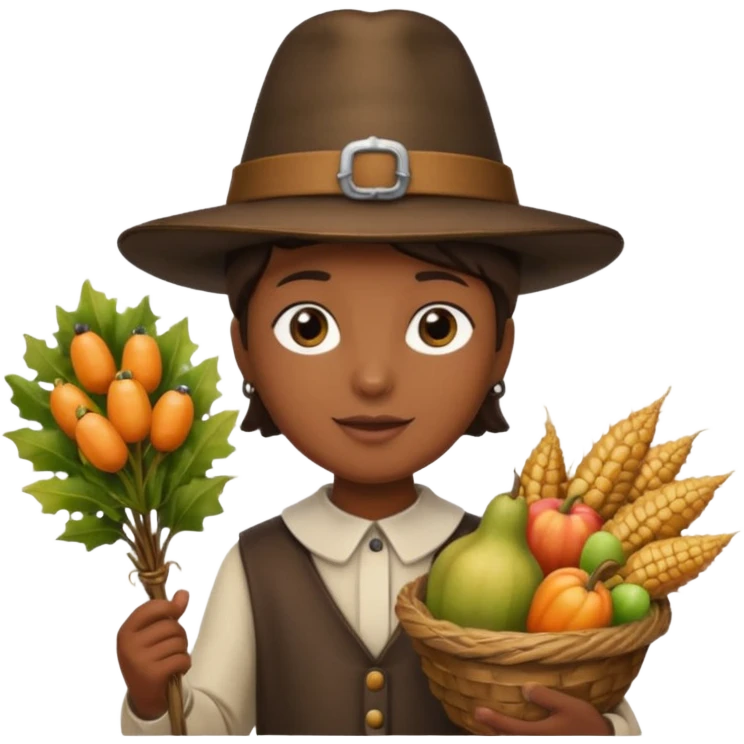 Fall thanksgiving emoji