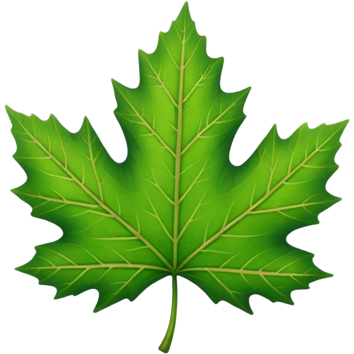 a single leaf emoji