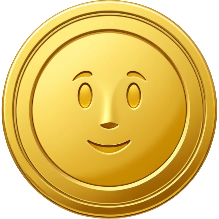 treasure, coin. emoji