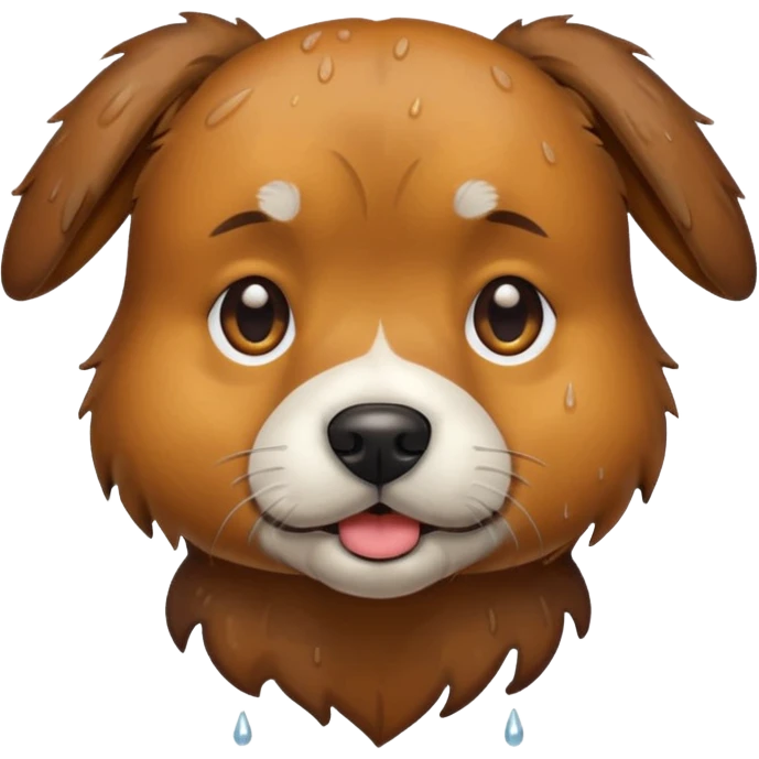 dog in a diress emoji