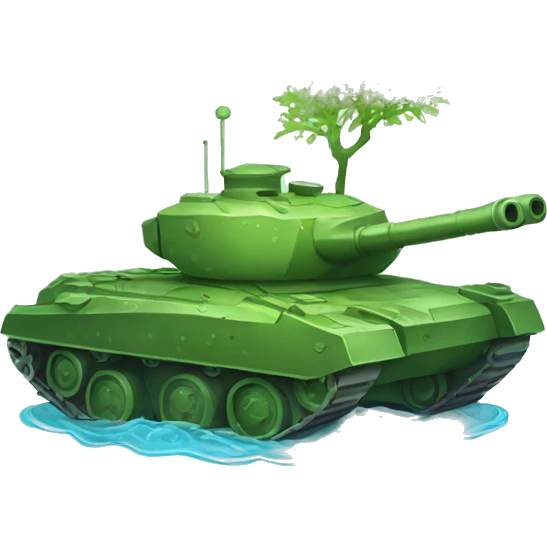 tank with water and algae emoji