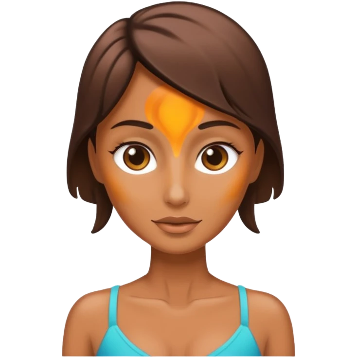 spray tan  emoji