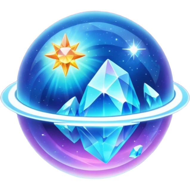 Crystal Planet emoji