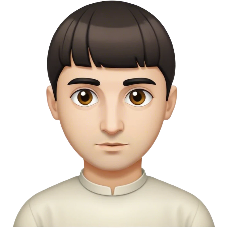 Fat Armenian oligarch with bowlcut emoji