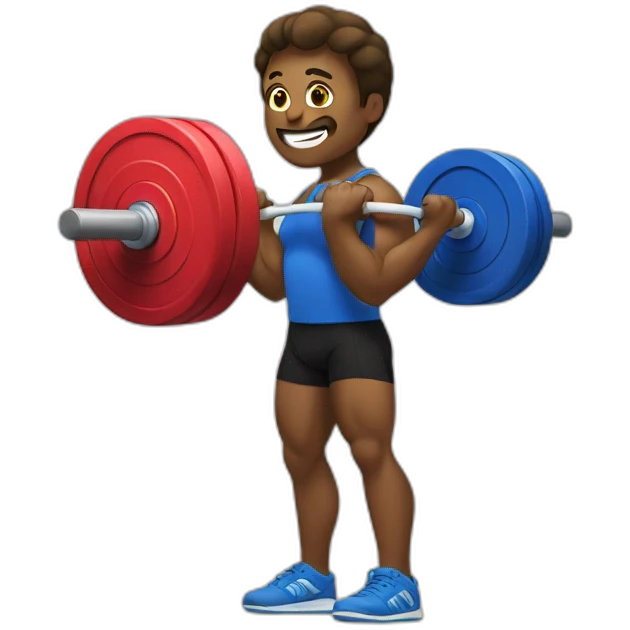 Weightlifting emoji