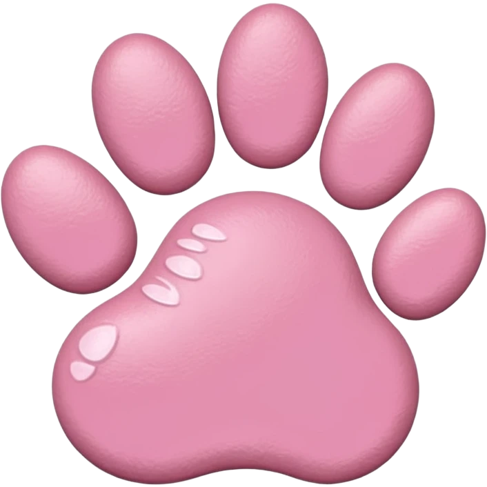make a cat paw emoji