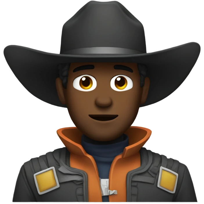 space cowboy emoji