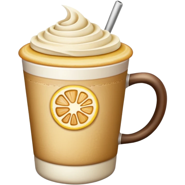 Pale lemon coffe Latte  emoji